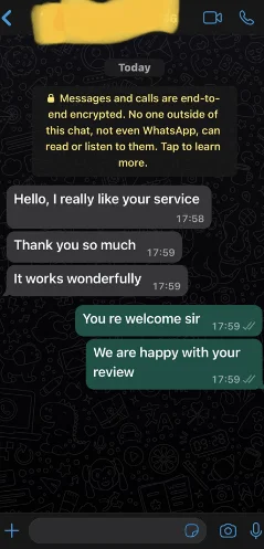 Customer Review 1